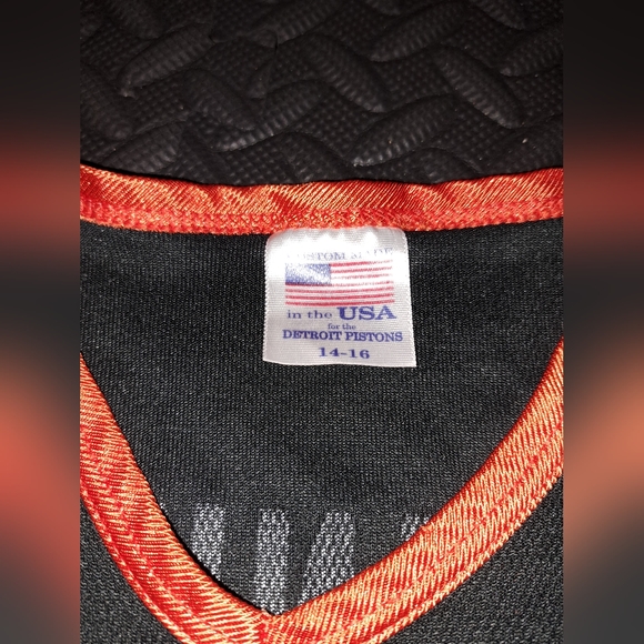 Vintage y2k nba Detroit Pistons #31 Villanueva opening night basketball jersey - Picture 3 of 8
